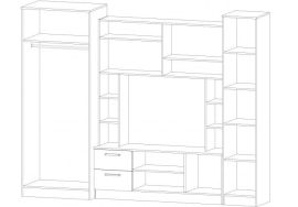АВРОРА Гостиная (Венге/Анкор светлый) | подробнее АВРОРА Гостиная (Венге/Анкор светлый) | фото
