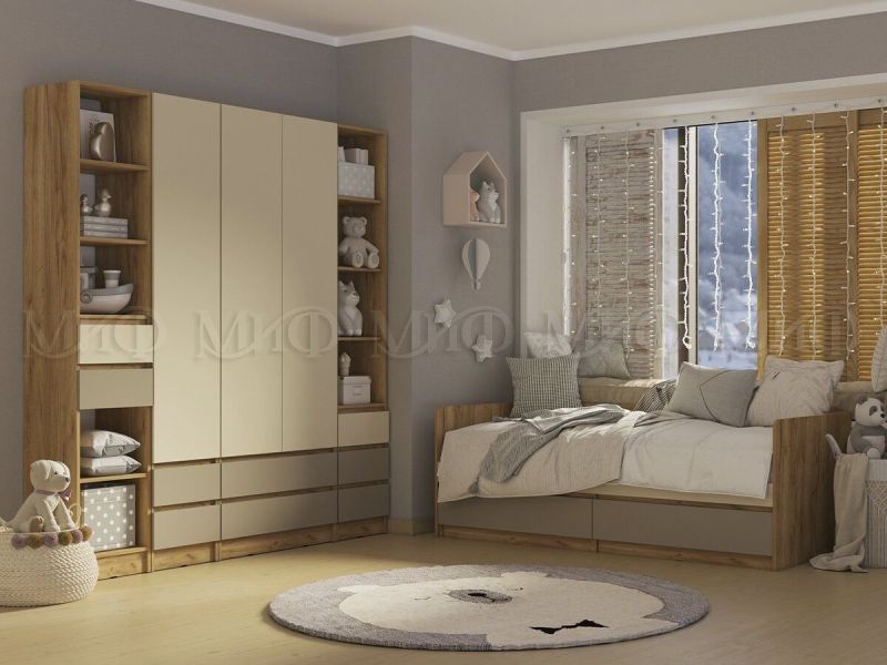 ЧЕЛСИ Color Пенал закрытый (Слоновая кость/Глиняный серый/Дуб крафт) | увеличить фото 2 ЧЕЛСИ Color Пенал закрытый (Слоновая кость/Глиняный серый/Дуб крафт) | фото 2