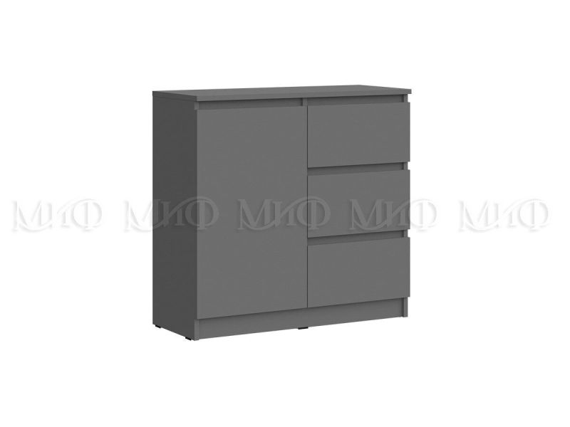 ЧЕЛСИ Комод 800 (3 ящика 1 дверь) | увеличить фото 1 ЧЕЛСИ Комод 800 (3 ящика 1 дверь) | фото 1