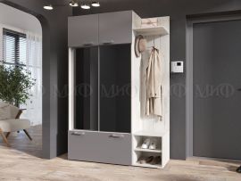 СТЕЛЛА Прихожая (ЛДСП) графит | подробнее СТЕЛЛА Прихожая (ЛДСП) графит | фото