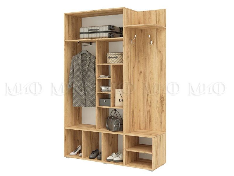 СТЕЛЛА Прихожая (ЛДСП) белый глянец | увеличить фото 2 СТЕЛЛА Прихожая (ЛДСП) белый глянец | фото 2