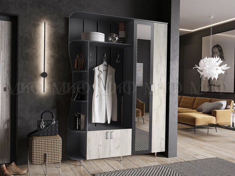 ЛИКА №1 Прихожая ЛДСП | увеличить фото 3 ЛИКА №1 Прихожая ЛДСП | фото 3